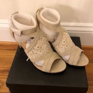 Nanette Lepore Crocheted Sandals